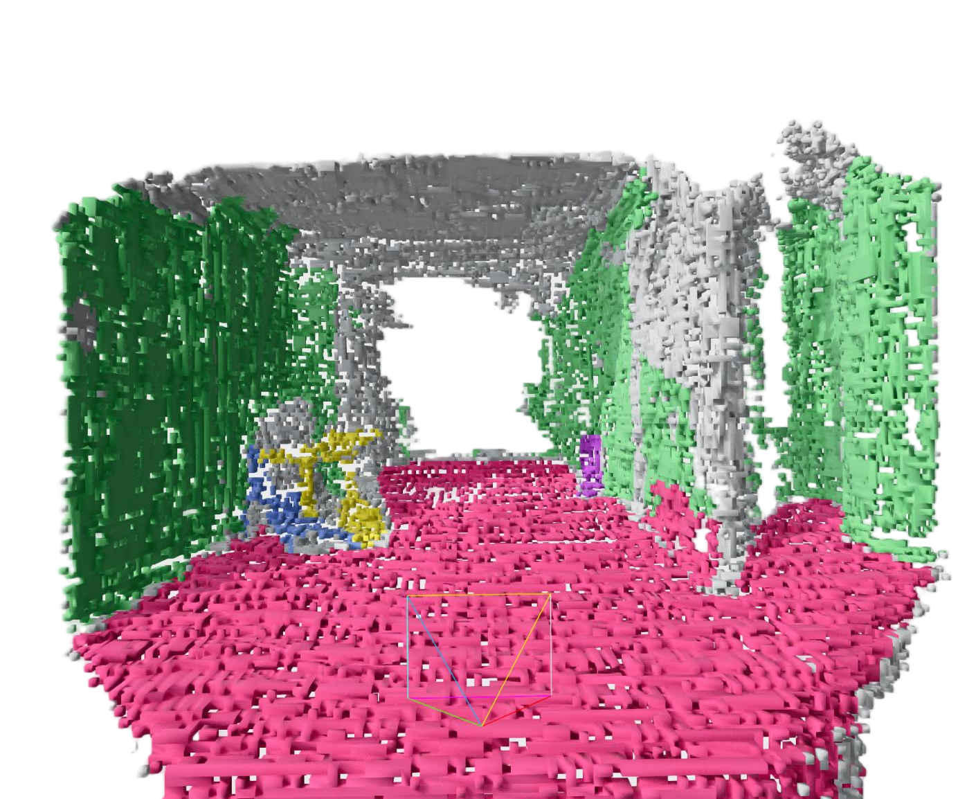 Navigation AdaOcc semantic occupancy visualization